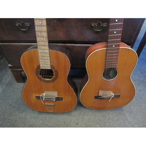 1108 - Two classical guitars including 