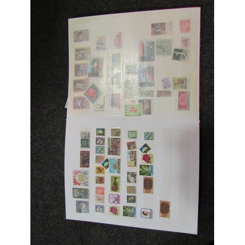 1259A - A selection of postcards, cigarette cards, album of stamps etc