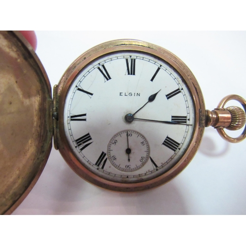 1261A - An Elgin pocket watch a/f