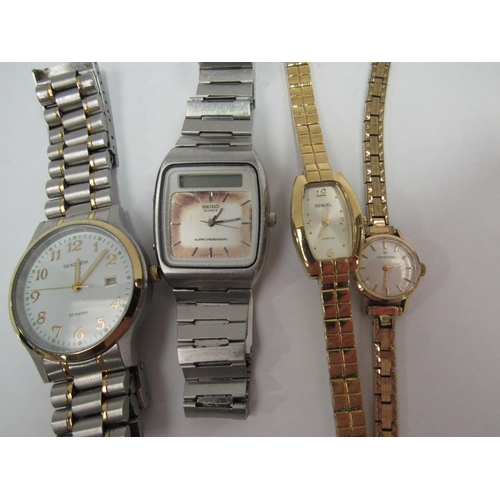 1274A - A selection of watches including Seiko and Sekonda  (G)