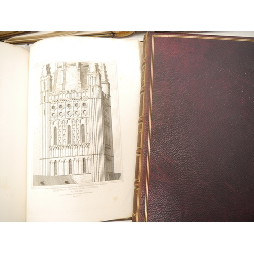 9079 - John Britton: 'Cathedral Antiquities of England', London, Longman, 1814-1836, 14 volume complete set... 