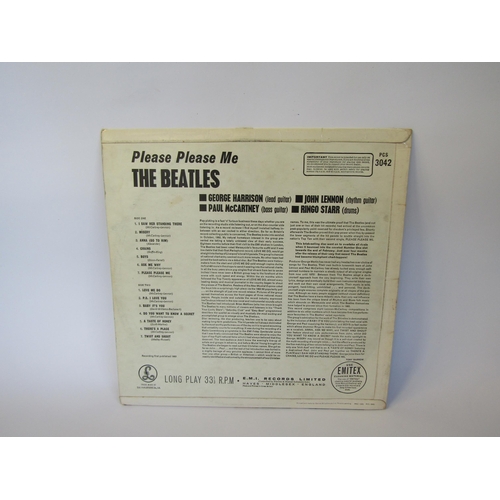 8004 - THE BEATLES: 'Please Please Me' LP (PCS 3042, matrices YEX 94-1 / YEX 95-1), yellow and black labels... 