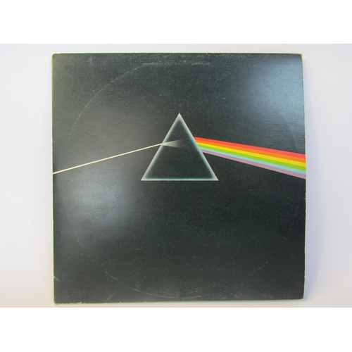 8005 - PINK FLOYD: 'The Dark Side Of The Moon' LP (SHVL 804), first pressing with solid blue triangle label... 