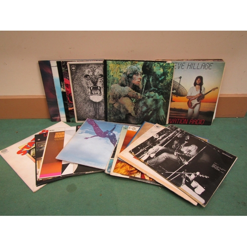 8021 - A collection of LP's to include Mountain, John Mayall, Steve Hillage, Jean Luc Ponty, Mahavishnu Orc... 