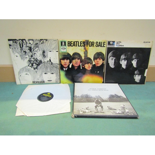 8025 - THE BEATLES: Four LP's to include 'Beatles For Sale' (Odeon SMO 83 790), 'Revolver' (PMC 7009), 'Wit... 