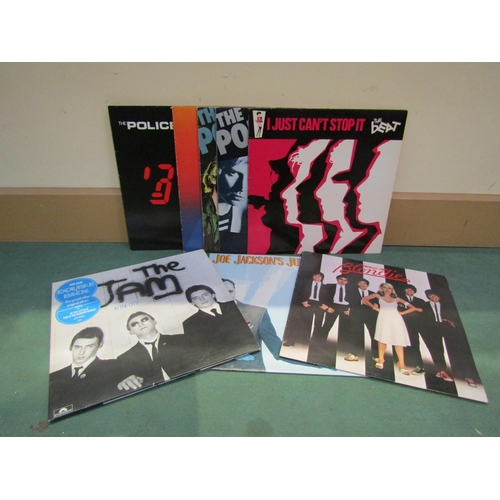 8029 - A collection of LP's to include the Beat 'I just Can't Stop It', The Police 'Regatta De Blanc', 'Out... 