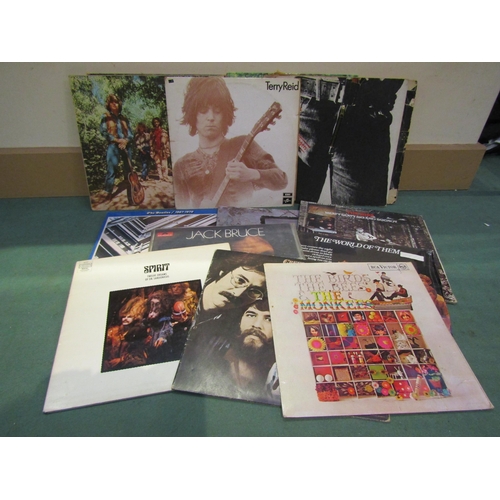 8030 - A collection of LP's by 1960's and 1970's artists including The Rolling Stones 'Sticky Fingers' (fir... 