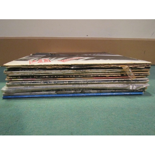 8030 - A collection of LP's by 1960's and 1970's artists including The Rolling Stones 'Sticky Fingers' (fir... 