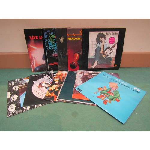 8049 - A collection of Hard Rock and Heavy Metal LP's and 12