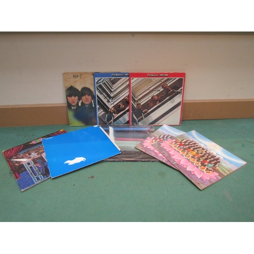 8059 - THE BEATLES: A collection of Beatles and related LP's to include 'Beatles For Sale' (PCS 3062, 1970'... 