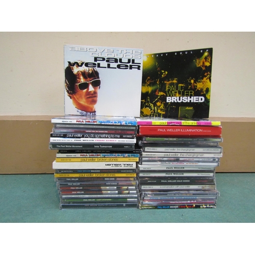 8067 - PAUL WELLER: A comprehensive collection of CD albums and singles including some promos (39)   (E)  £... 