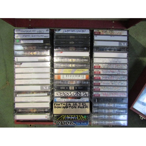 8107 - Four cases of Drum and Bass and Hardcore cassettes