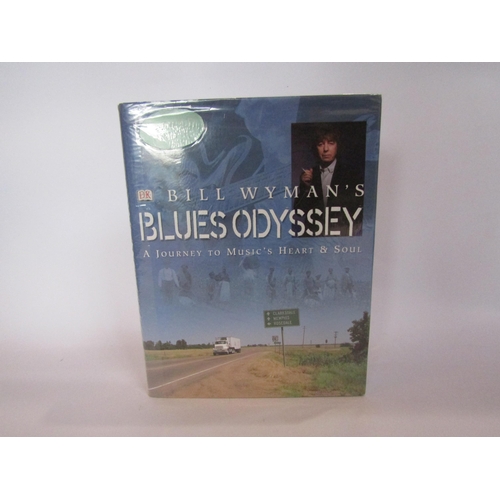 8116 - Bill Wyman's Blues Odyssey autographed hardback book