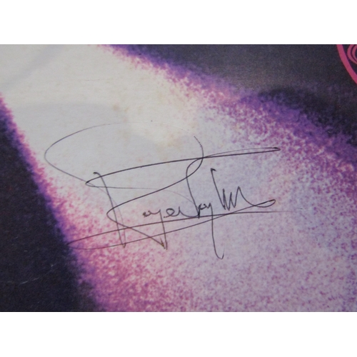 8131 - QUEEN: A 'Queen' LP sleeve bearing autographs of Freddie Mercury and Roger Taylor, the sleeve has be... 