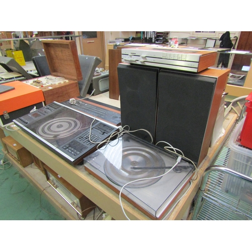 8180 - A collection of Bang & Olufsen hi-fi equipment to include Beogram 1100 turntable, Beocenter 2000 tur... 