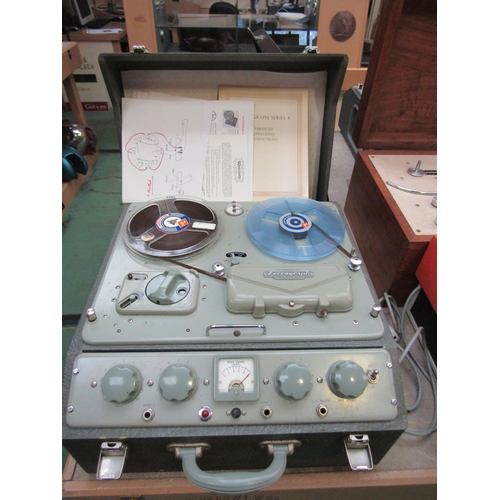 8184 - A Ferrograph Series Four reel to reel tape recorder