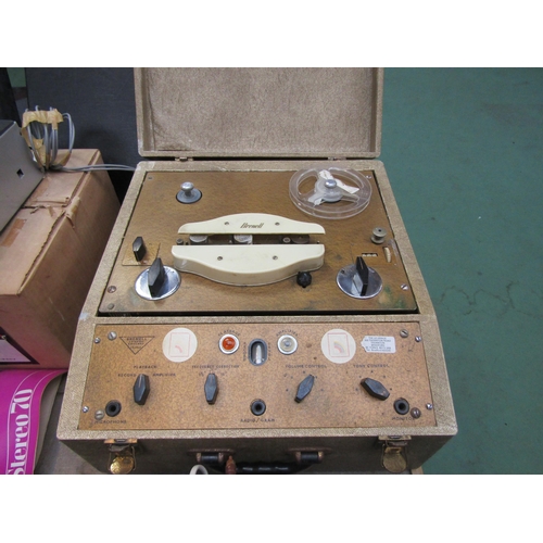 8196 - A Brenell reel to reel tape recorder