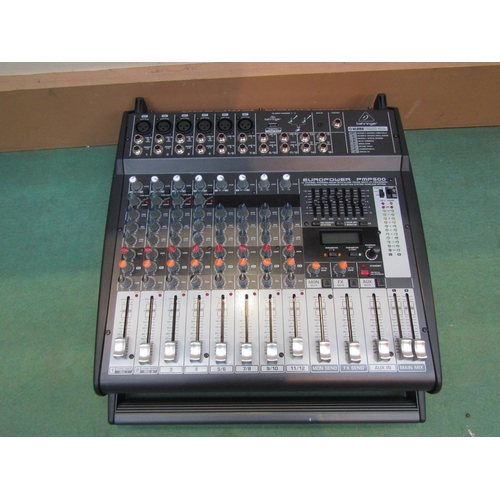 8209 - A Behringer Europower PMP500 mixer