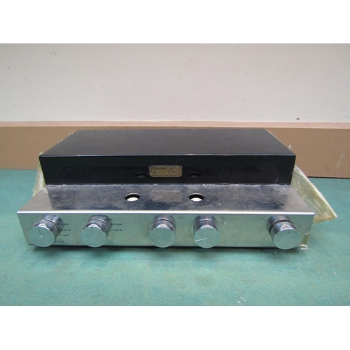 8219 - A CR Developments 'Carmenta' valve amplifier, serial no. 91612 (a/f, missing valves)