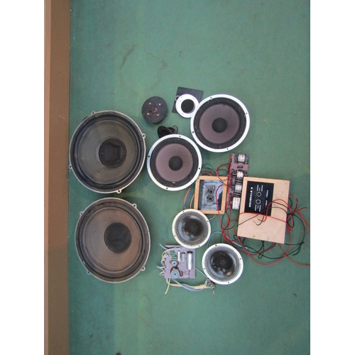 8232 - Hi-Fi spares including a pair of Wharfdale model 3014 speaker cones