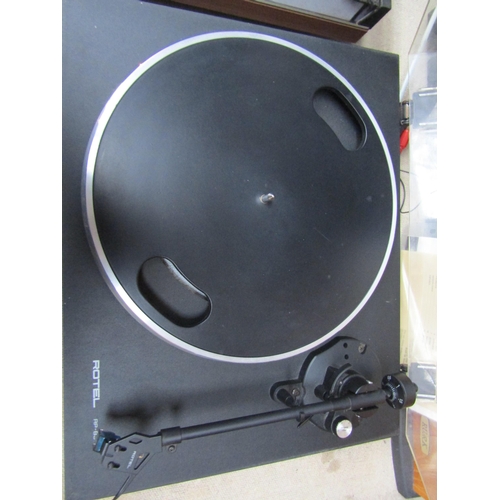 8236 - A Rotel RP-830 belt drive turntable