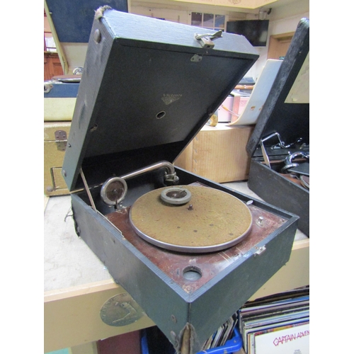 8251 - A Victrola portable gramophone