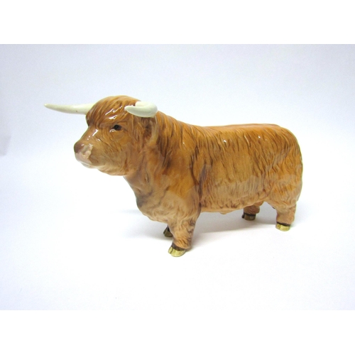 1894 - A Beswick Highland Bull, in gloss, model no. 2008