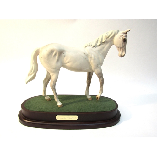 1907 - A Royal Doulton Connoisseur Series figure of Desert Orchid in light grey matt, model no. A184