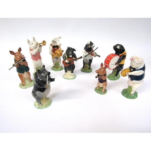 1913 - Nine Beswick figures 