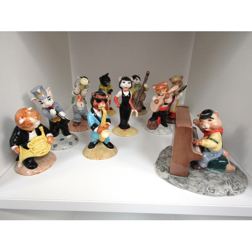 1914 - A set of ten Beswick Cats Chorus figures - 