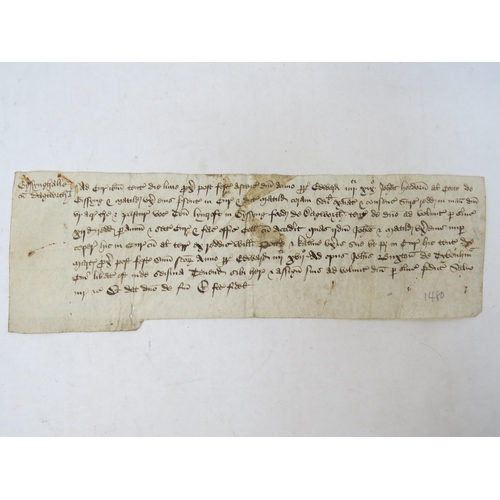 9069 - Copy of court roll, manor of Gissing with Dagworth [in Gissing, Norfolk]; 24 May 1479

Surrender by ... 