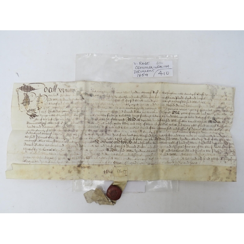 9071 - Conveyance (feoffment) for £7; 1 May 1654

William Houlden otherwise Rust of Bressingham in Norfolk,... 