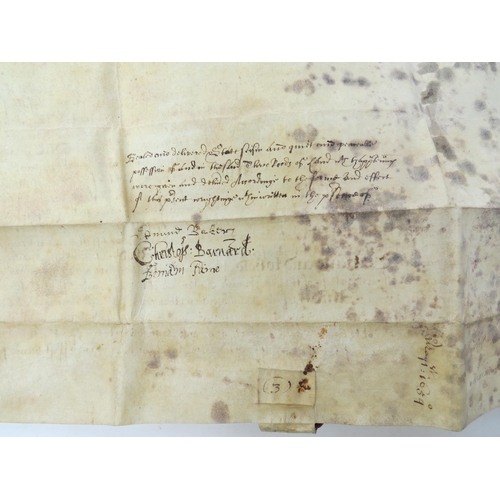 9071 - Conveyance (feoffment) for £7; 1 May 1654

William Houlden otherwise Rust of Bressingham in Norfolk,... 