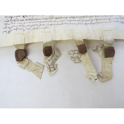 9072 - Grant by feoffees in fulfilment of a will; 22 Jan 1529

William Cowper of Bradfield St George (Bradf... 