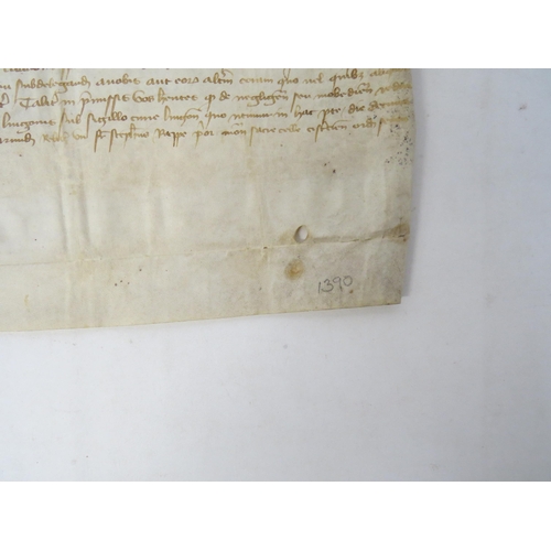 9074 - Subdelegation of the official of Langres keeper of the privileges of the abbey of Rosoy; 10 Jun 1390... 