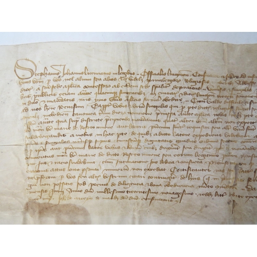 9074 - Subdelegation of the official of Langres keeper of the privileges of the abbey of Rosoy; 10 Jun 1390... 