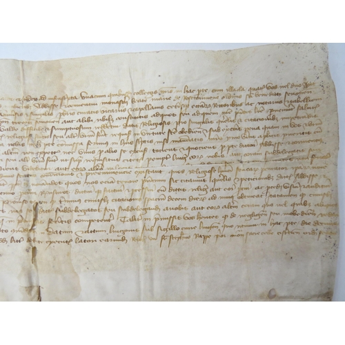 9074 - Subdelegation of the official of Langres keeper of the privileges of the abbey of Rosoy; 10 Jun 1390... 