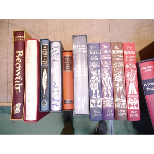 9361 - Folio Society, 31 assorted volumes, including Kay Nielsen 'East of the Sun and West of the Moon'; Ap... 