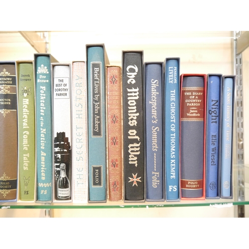 9363 - Folio Society, 41 assorted volumes, including 'The Quest for the North-West Passage'; Hughes 'The Fa... 