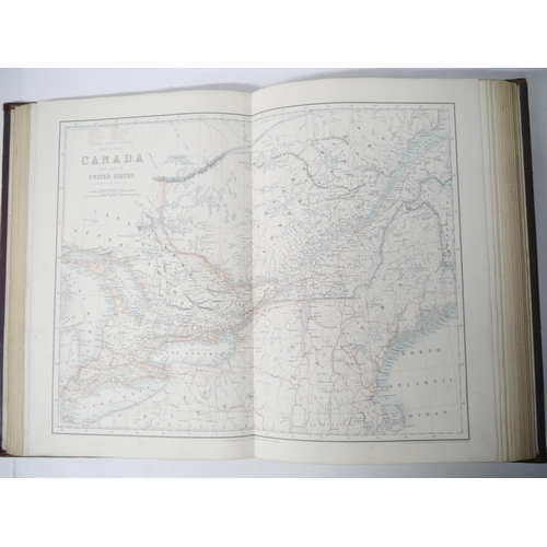 9019 - G.H. Swanston: 'The Companion Atlas to The Gazetteer of the World, comprehending Forty-Eight beautif... 