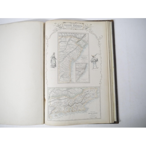 9019 - G.H. Swanston: 'The Companion Atlas to The Gazetteer of the World, comprehending Forty-Eight beautif... 