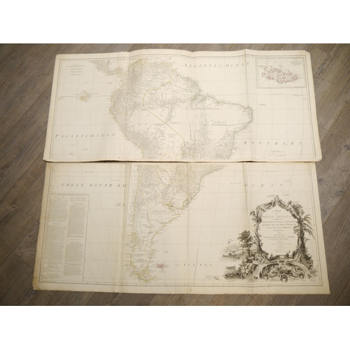 9026 - (South America), Jean-Baptiste Bourguignon d'Anville: 'A Map of South America, Containing Tierra-Fir... 