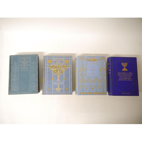 9040 - Four A & C Black colour series guides, comprising R. Talbot Kelly: 'Egypt', October 1906, 75 colour ... 