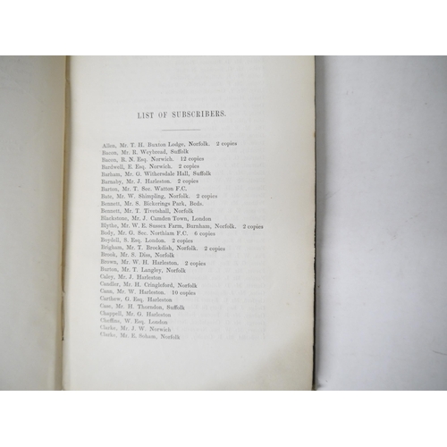 9063 - 'Reports of the Harleston Farmers' Club; From Its Establishment in 1838, to 1849', London, Jarrold &... 