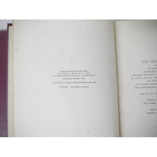 9081 - Winston S. Churchill, 2 titles: 'Marlborough. His Life and Times.', London, George G. Harrap & Co Lt... 