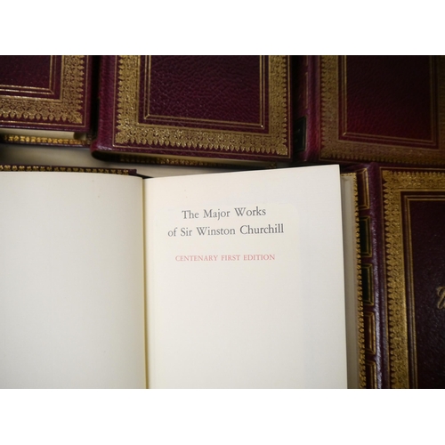 9082 - Winston Churchill: 'The Major Works of Sir Winston Churchill. Centenary First Edition', London, Haml... 