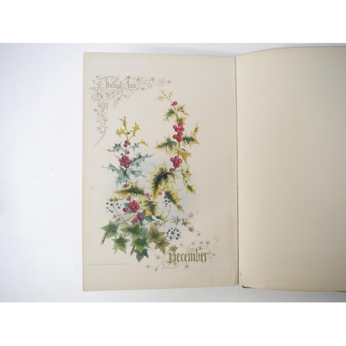 9096 - [Paul Jerrard]: 'The Floral Offering.', Jerrard [1851]. Large 8vo (18 X 26 cms), chromolithographic ... 