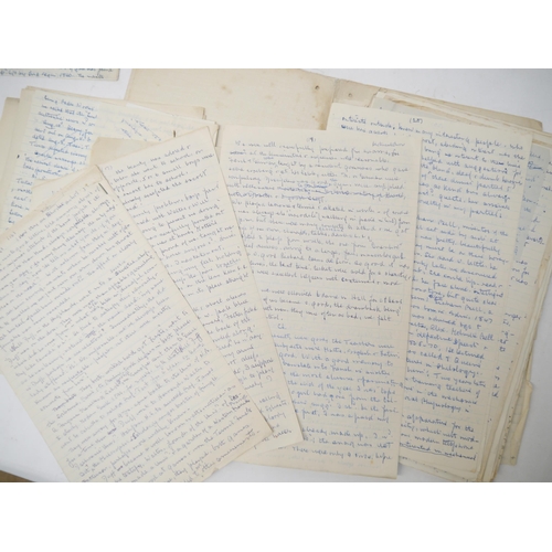 9103 - A good quantity of typed and manuscript memoirs written circa 1920's-1950's, all relating to China a... 