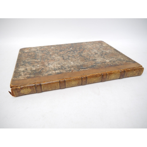 9104 - A bound volume of assorted engraved sheet music, circa 1820, 2 page manuscript title page at front, ... 