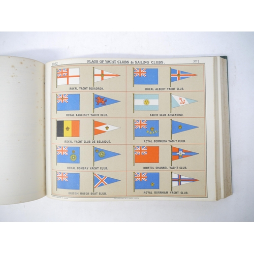 9118 - E.A. Halstead: 'Lloyd's Register of Yachts for the Year 1932', London, May 1932, 38 pages of coloure... 